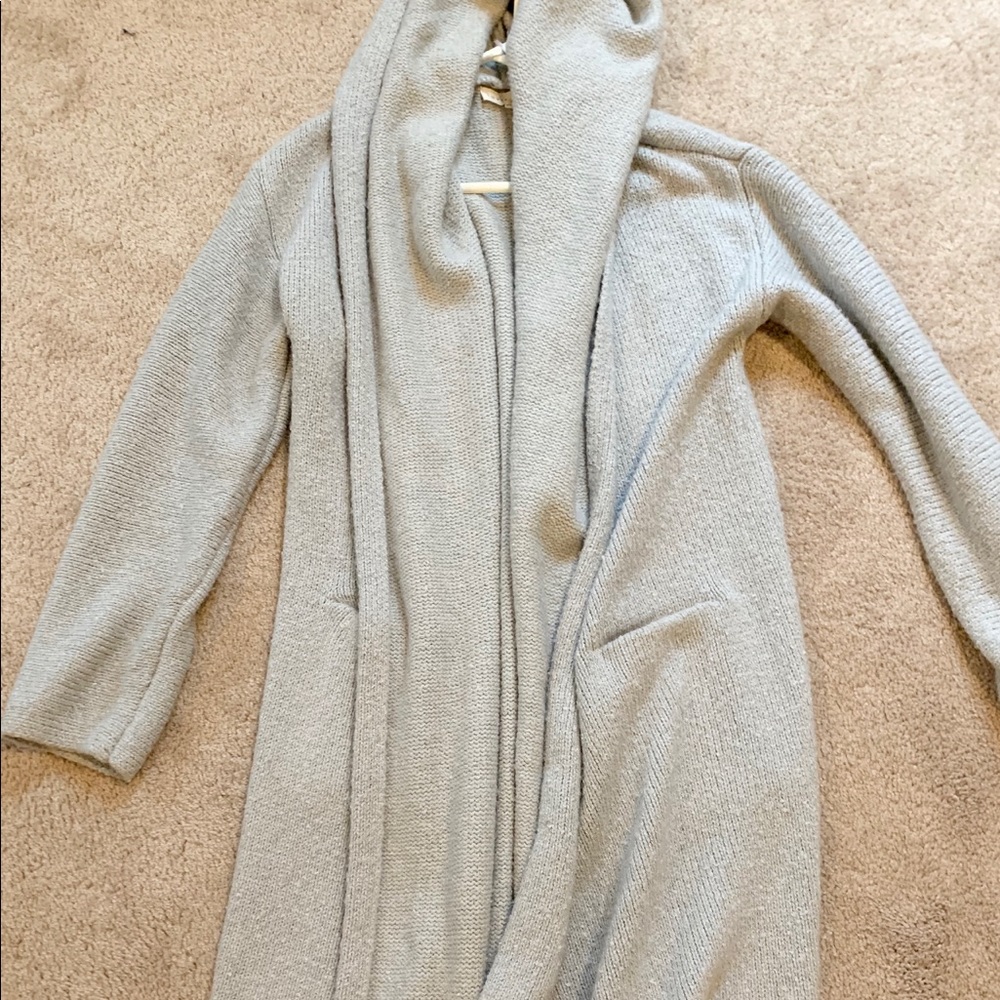 Extra long sweater